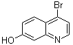 4-Bromo-7-hydroxyquinoline molecular structure (CAS 181950-60-7)