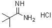 叔丁基甲脒盐酸盐分子结构 (CAS 18202-73-8)
