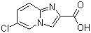 6-Chloroimidazo[1,2-a]pyridine-2-carboxylic acid molecular structure (CAS 182181-19-7)