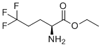 Ethyl (S)-2-amino-5,5,5-trifluoropentanoate molecular structure (CAS 1821838-06-5)