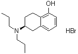 (6S)-6-(Dipropylamino)-5,6,7,8-tetrahydro-1-naphthalenol hydrobromide molecular structure (CAS 182210-74-8)