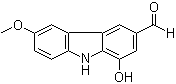 Clausine I molecular structure (CAS 182261-94-5)