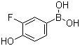 3-Fluoro-4-hydroxyphenylboronic acid molecular structure (CAS 182344-14-5)