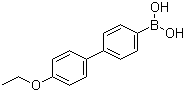 结构式 CAS# 182344-29-2, 4-乙氧基联苯-4'-硼酸