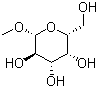 structure of CAS# 1824-94-8, Methyl beta-D-galactopyranoside;1-O-Methyl-beta-D-galactopyranoside; Methyl galactoside; Methyl beta-D-galactoside