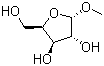 Methyl alpha-D-xylofuranoside molecular structure (CAS 1824-96-0)