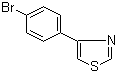 4-(4-Bromophenyl)thiazole molecular structure (CAS 1826-20-6)