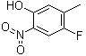 structure of CAS# 182880-62-2, 4-Fluoro-5-methyl-2-nitrophenol;5-Fluoro-2-hydroxy-4-methylnitrobenzene
