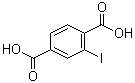 2-碘-1,4-苯二甲酸分子结构 (CAS 1829-22-7)