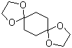 结构式 CAS# 183-97-1, 1,4-环己二酮双乙二醇二缩酮; 1,4,9,12-四氧二杂螺[4.2.4.2]十四烷
