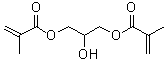 结构式 CAS# 1830-78-0, 甘油 1,3-二异丁烯酸酯