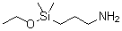 (3-Aminopropyl)ethoxydimethylsilane molecular structure (CAS 18306-79-1)