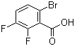 结构式 CAS# 183065-72-7, 6-溴-2,3-二氟苯甲酸