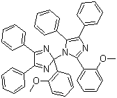 2-(2-Methoxyphenyl)-4,5-diphenylimidazole-1,2'-dimer molecular structure (CAS 1831-70-5)
