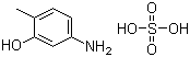5-Amino-2-methylphenol sulfate molecular structure (CAS 183293-62-1)