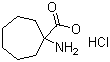 Methyl 1-aminocycloheptanecarboxylate hydrochloride molecular structure (CAS 183429-63-2)