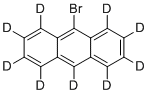 9-Bromo-1,2,3,4,5,6,7,8,10-nonadeuterioanthracene molecular structure (CAS 183486-02-4)