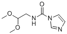 结构式 CAS# 183660-46-0, N-(2,2-二甲氧基乙基)-1H-咪唑-1-甲酰胺
