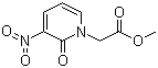 结构式 CAS# 183666-09-3, 3-硝基-2-氧代-1(2H)-吡啶乙酸甲酯