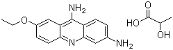 Ethacridine lactate molecular structure (CAS 1837-57-6)