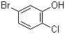 5-Bromo-2-chlorophenol molecular structure (CAS 183802-98-4)