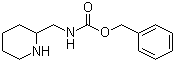Benzyl piperidine-2-ylmethylcarbamate molecular structure (CAS 184044-09-5)