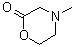 5,6-Dihydro-4-methyl-4H-1,4-oxazin-2(3H)-one molecular structure (CAS 18424-96-9)
