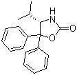 (S)-(-)-4-Isopropyl-5,5-diphenyl-2-oxazolidinone molecular structure (CAS 184346-45-0)