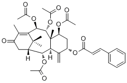 紫杉素 B分子结构 (CAS 18457-44-8)