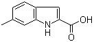 structure of CAS# 18474-59-4, 6-Methyl-1H-indole-2-carboxylic acid;6-Methylindole-2-carboxylic acid