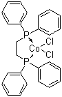 [1,2-Bis(diphenyphosphino)ethane]dichlorocobalt(II) molecular structure (CAS 18498-01-6)