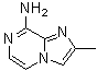 8-Amino-2-methylimidazo[1,2-a]pyrazine molecular structure (CAS 185133-96-4)