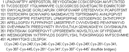Etanercept molecular structure (CAS 185243-69-0)