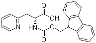 Fmoc-D-2-pyridylalanine molecular structure (CAS 185379-39-9)