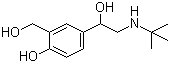 structure of CAS# 18559-94-9, Salbutamol;alpha-[(tert-Butylamino)methyl]-4-hydroxy-m-xylene-alpha,alpha-diol; Albuterol