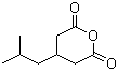 structure of CAS# 185815-59-2, 3-Isobutylglutaric anhydride;Dihydro-4-(2-methylpropyl)-2H-pyran-2,6(3H)-dione