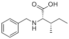 结构式 CAS# 1859-49-0, (2S,3S)-2-(苄基氨基)-3-甲基戊酸