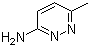 结构式 CAS# 18591-82-7, 6-甲基-3-氨基哒嗪