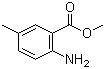 结构式 CAS# 18595-16-9, 2-氨基-5-甲基苯甲酸甲酯