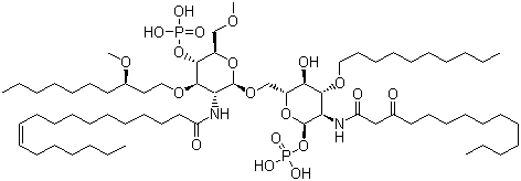 Eritoran molecular structure (CAS 185955-34-4)