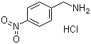 4-Nitrobenzylamine hydrochloride molecular structure (CAS 18600-42-5)