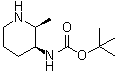 tert-Butyl N-[(2S,3S)-2-methylpiperidin-3-yl]carbamate molecular structure (CAS 1860012-45-8)