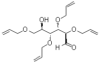 2,3,4,6-Tetra-O-2-propen-1-yl-D-glucose molecular structure (CAS 186038-63-1)