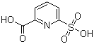 6-Sulfopyridine-2-carboxylic acid molecular structure (CAS 18616-02-9)