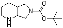 Octahydro-6H-pyrrolo[3,4-b]pyridine-6-carboxylic acid 1,1-dimethylethyl ester molecular structure (CAS 186203-81-6)