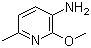 2-Methoxy-6-methyl-3-pyridinamine molecular structure (CAS 186413-79-6)