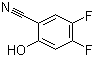 4,5-Difluoro-2-hydroxybenzonitrile molecular structure (CAS 186590-36-3)