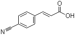 4-Cyanocinnamic acid molecular structure (CAS 18664-39-6)