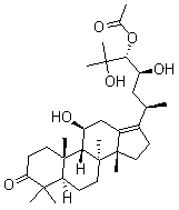 Alisol A 24-acetate molecular structure (CAS 18674-16-3)