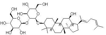 Ginsenoside Rg5 molecular structure (CAS 186763-78-0)